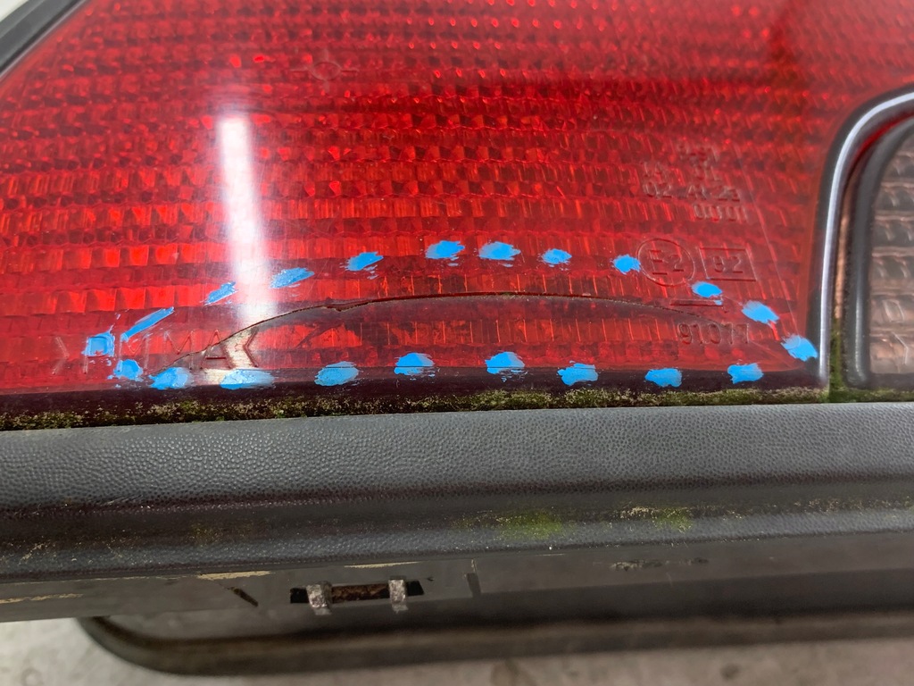 фото №9, Peugeot 306 лампа правая задняя