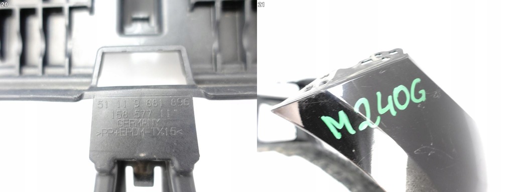 фото №12, Bmw 4 i4 g26 gran coupe m-pakiet 21- бампер перед