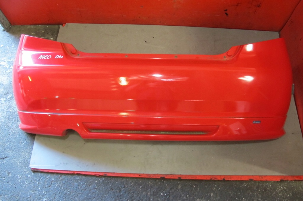 фото №1, Aveo kalos t200 03- бампер задня kompletny 73l