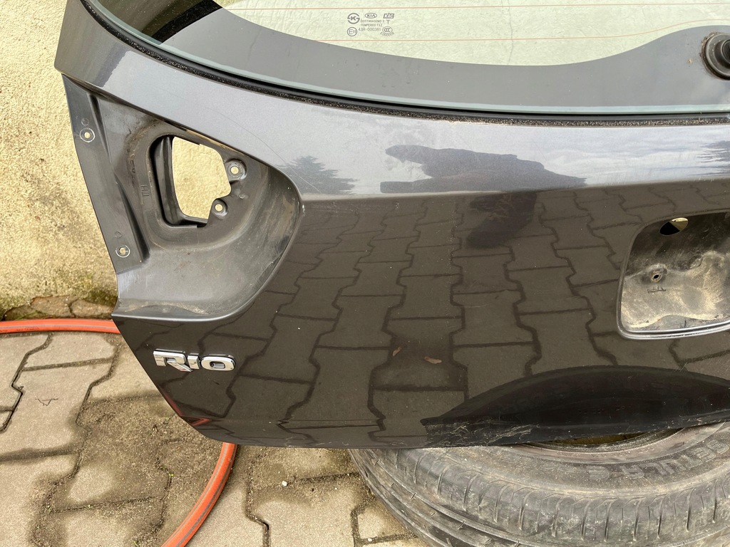 фото №7, Kia rio iii крышка багажника задняя задняя стекло 2011-