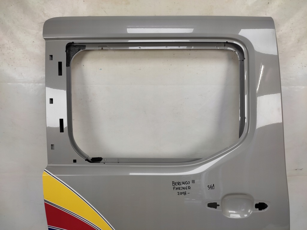 фото №3, Berlingo iii multispace partner двері ліва бічний зсувні задня 2018-