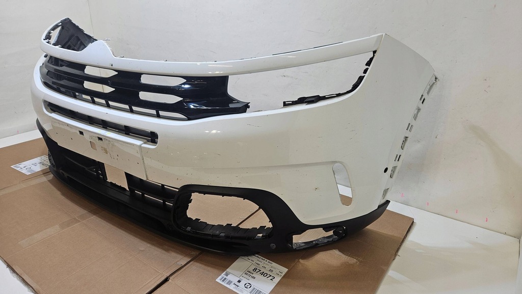 фото №6, Бампер перед передній решітка радіатора решітка citoren c5 aircross