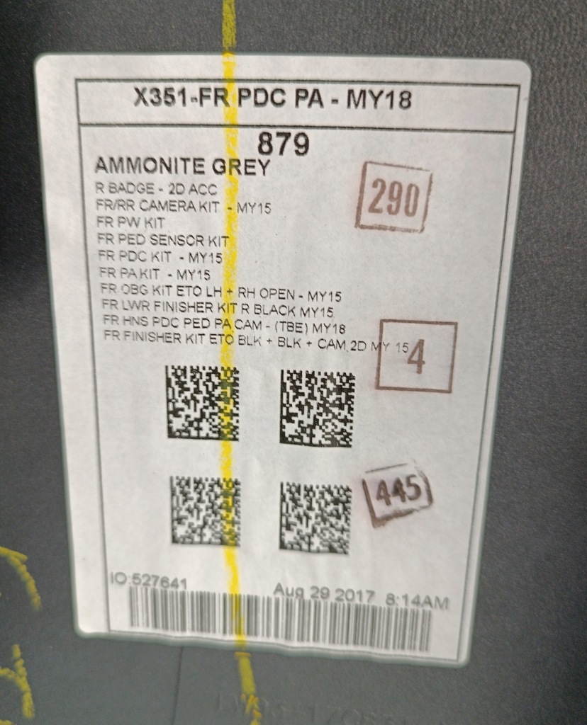 фото №13, Бампер перед jaguar xj351 xj 351 x351 r-sport