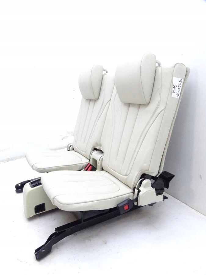 фото №14, Bmw x5 f15 13-18 сидіння комфорт заднє сидіння бежева шкіра europa 7 осіб 265km