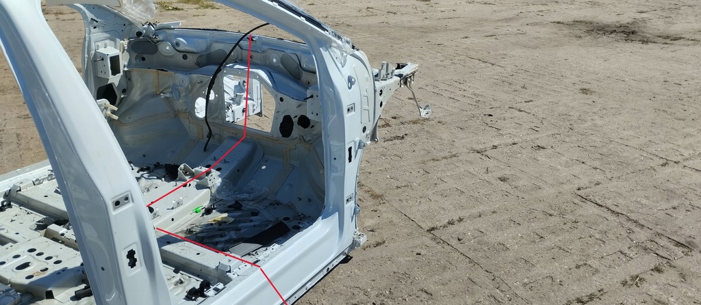 фото №7, Четверть лонжерон правая правый перед volkswagen id.4 2023r vw id4 s9r