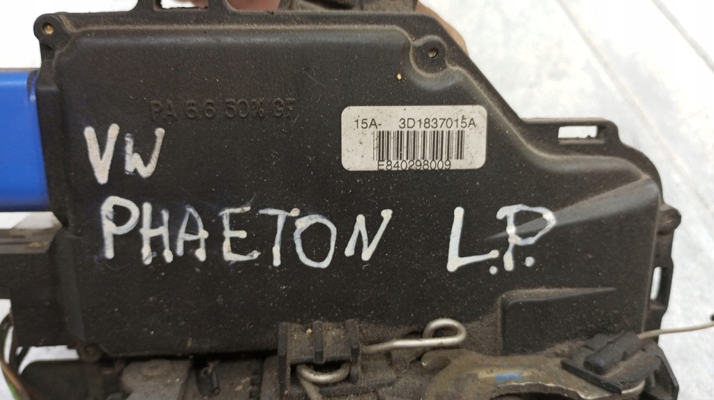фото №6, Замок дверь левый перед vw phaeton i 3d1837015a
