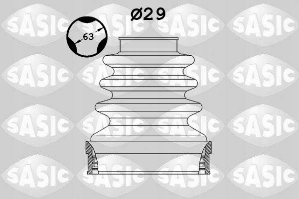 фото №2, Захист шарнір sasic 2873883