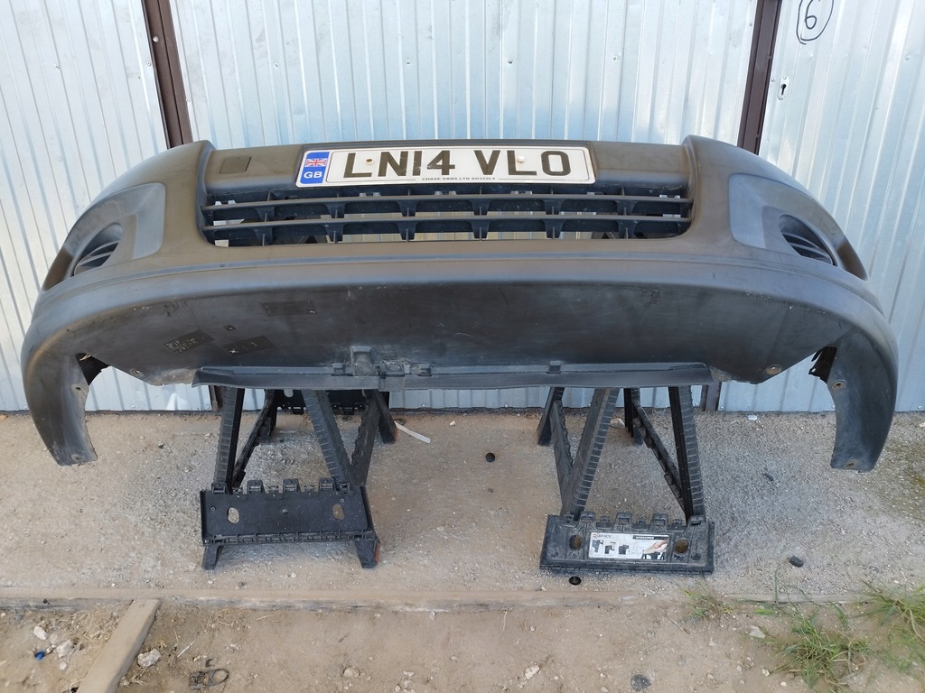 фото №7, Бампер решётка радиатора перед передний peugeot expert ii lift 2012-2016 цвет ewpa