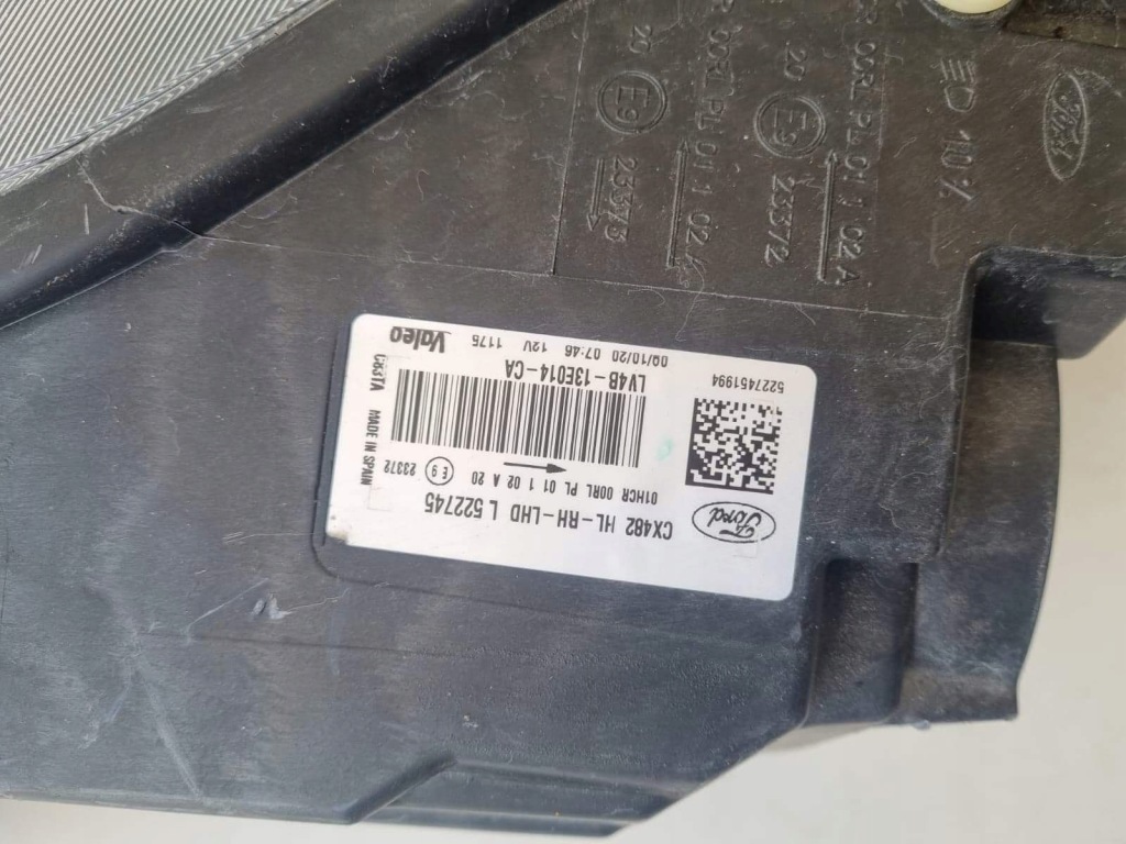 Ford kuga mk3 фара правый перед led lv4b-13e014-ca с Разборки