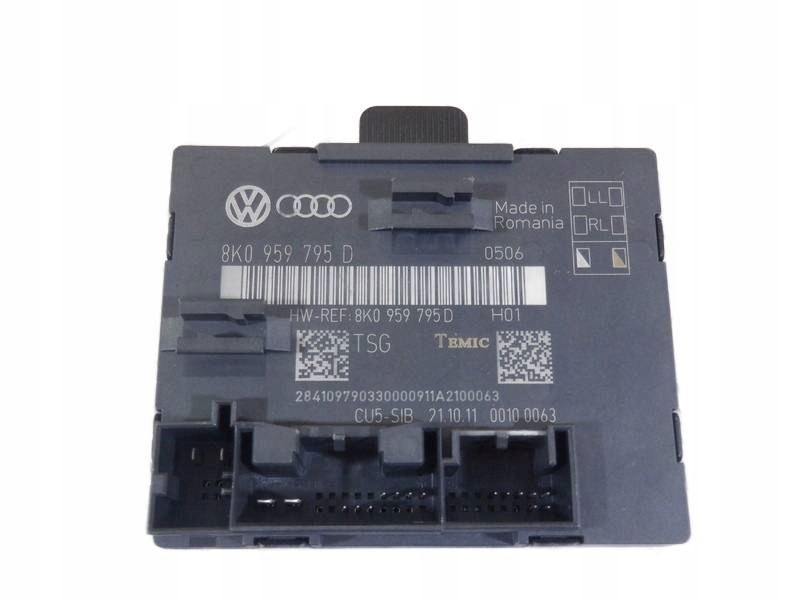 фото №1, Audi a4 q5 блок керування модуль двері 8k0959795d