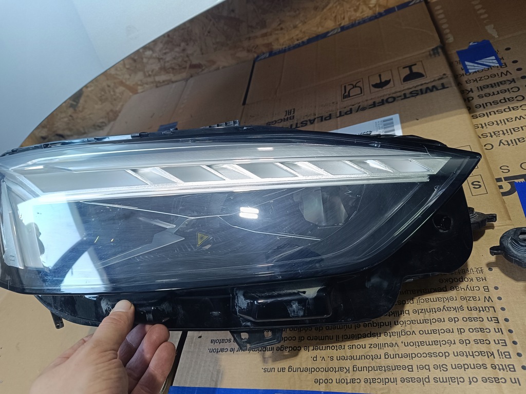 фото №12, Перед капот бампер laser audi a5 8w lift