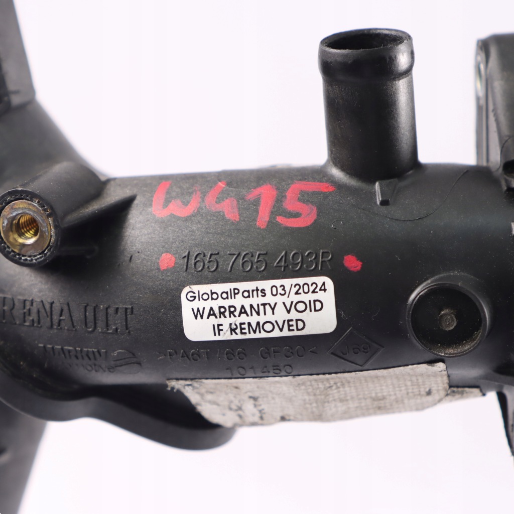 Mercedes w415 renault megane 1.5 дизель шланг повітрозабірник повітря 165765493r Оригінал