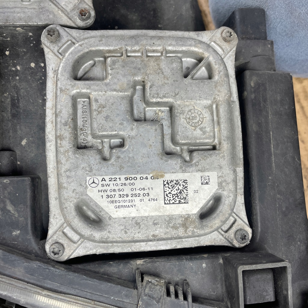 фото №12, Mercedes s w221 lift лампа ліва лівий перед a2218202739 bi ксенон ксенон