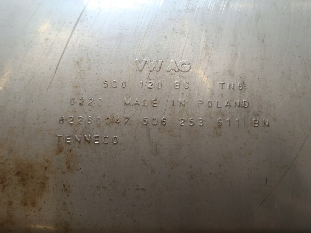 фото №10, Skoda karoq 2020r 1,5 tsi 110kw гаситель труба выхлоп 5q0253411at 5q6253611bn