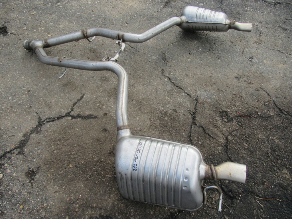 Глушники вихлоп mercedes-benz cls c218 218 3.0 cdi a2124910200 Зі Шроту