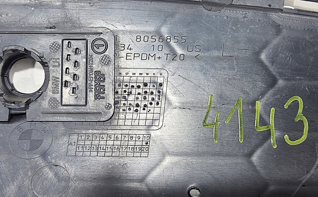 Bmw x5 f15 m-pakiet 8056855 ліва решітка w бампер передній перед m набір Зі Шроту