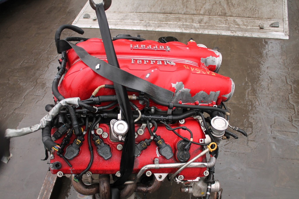 фото №6, Двигатель kompletny ferrari california f1361b 90 tys