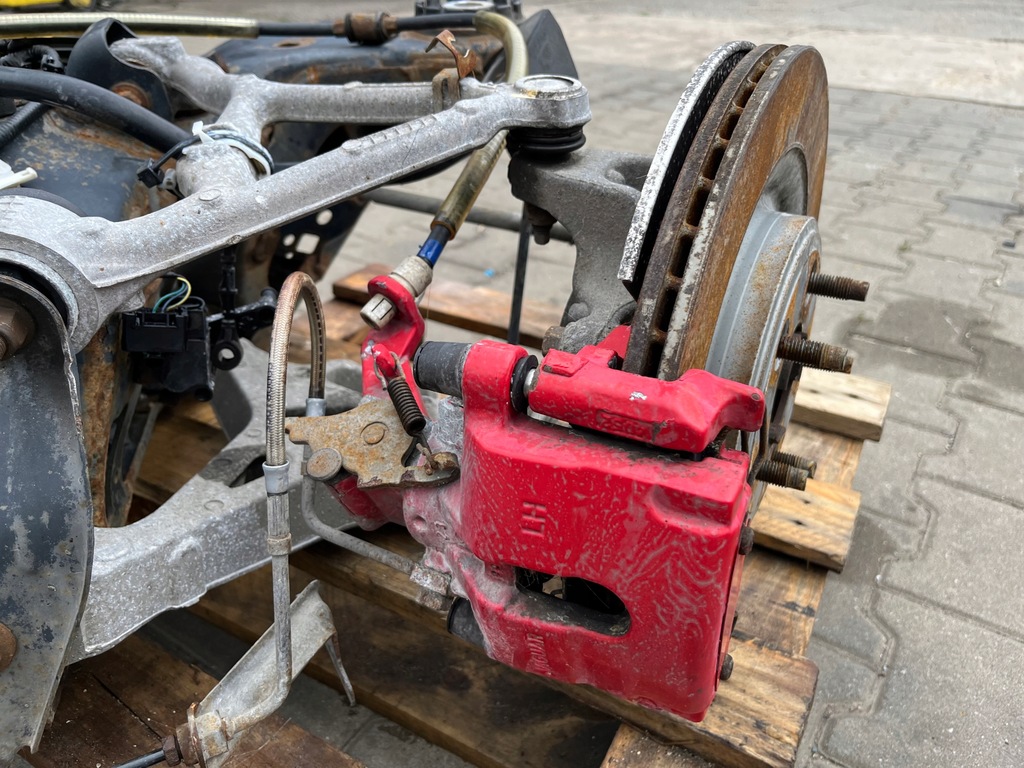 фото №12, Jaguar xj x351 3.0 sc подвеска подрамник рычаг диск суппорт комплект задняя or