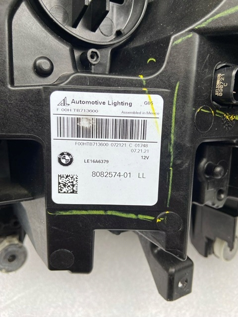 Фонари x5 g05 x6 g06 full led laser чёрные shadow левая правый с Разборки