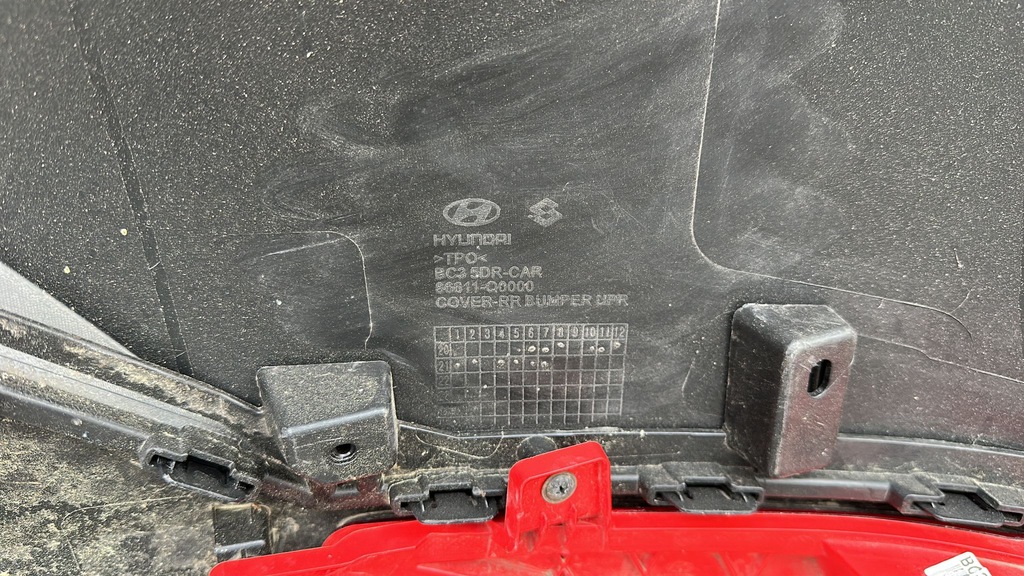 фото №5, Hyundai i20 2021- бампер задняя задний