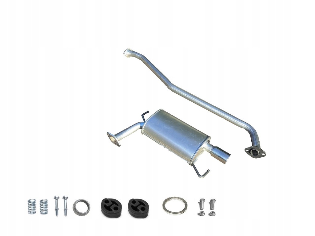 фото №1, Mazda 6 gh 2.0 mzr-cd 140 km od 2007 гасник кінцевий + труба вихлопна kpl