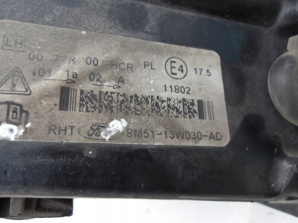 фото №16, Лампа левая правая focus mk2 lift europa