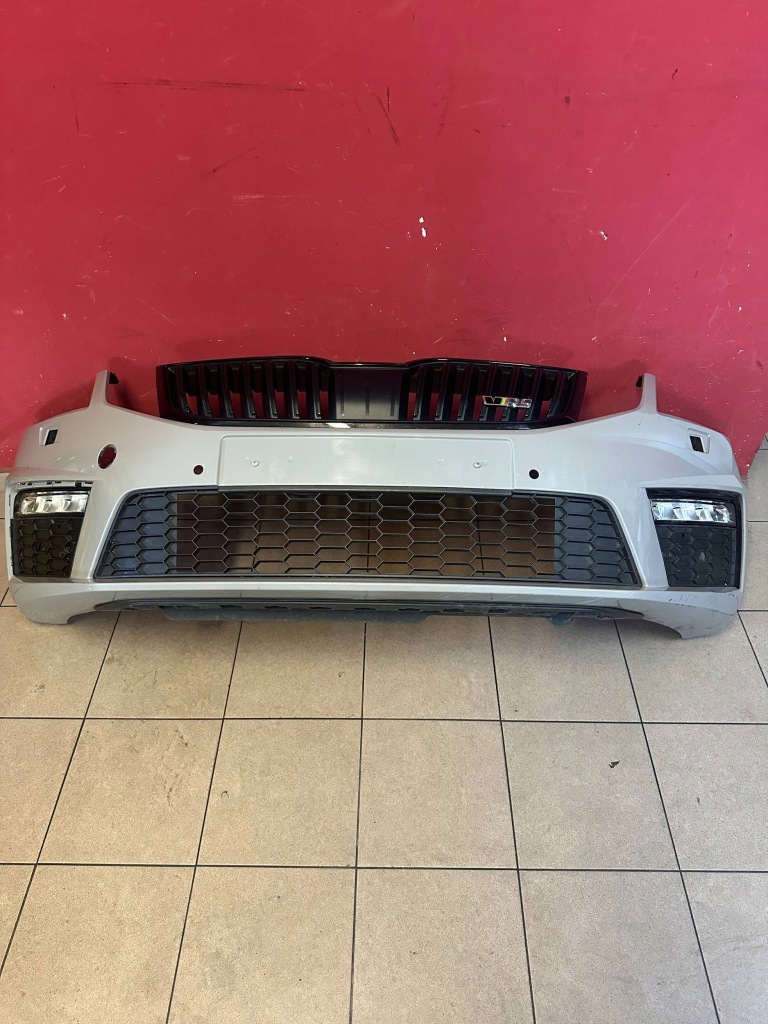 фото №1, Бампер передний skoda octavia 3rs lift