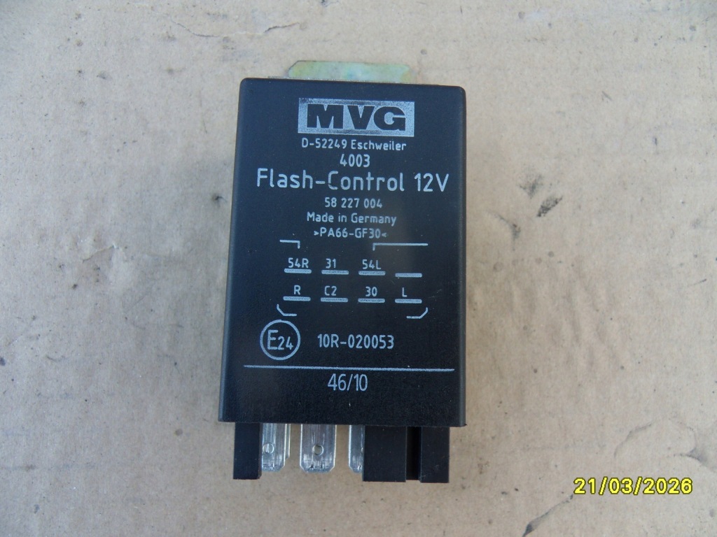 фото №1, Реле фаркоп mvg flash-control 12v 58227004