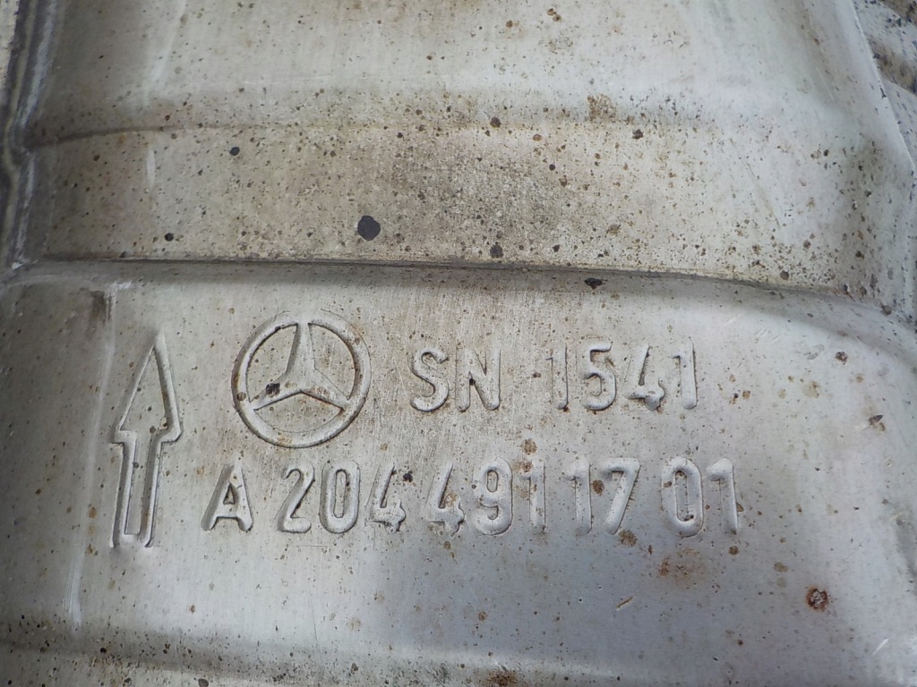 Mercedes w207 купе 09- выхлоп глушитель конечный с Разборки