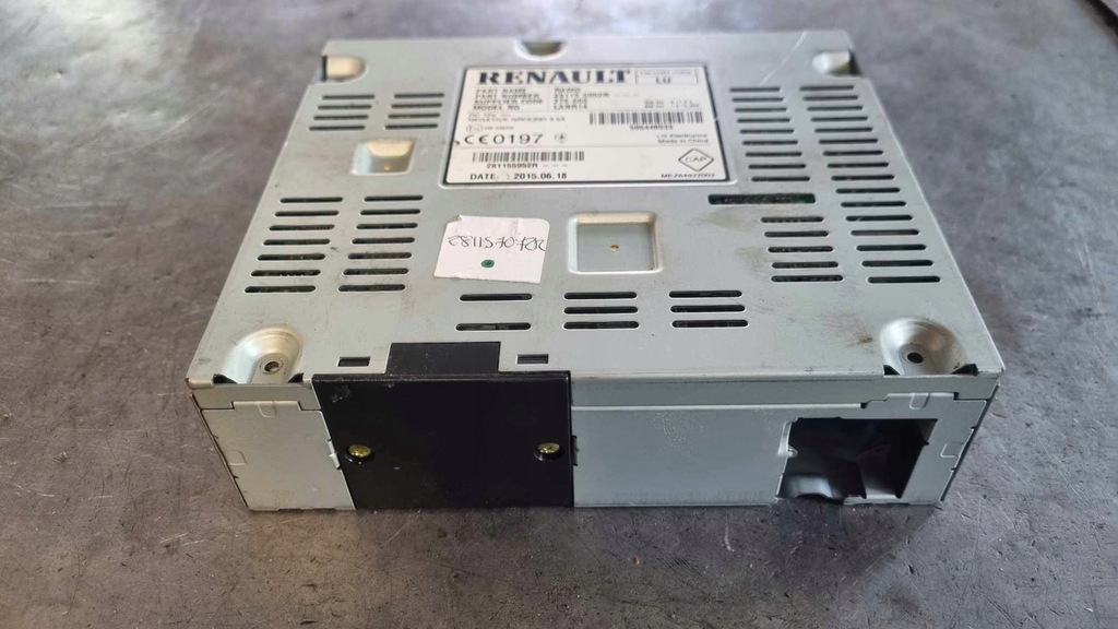 фото №1, Считыватель навигации радио мультимедиа talisman megane