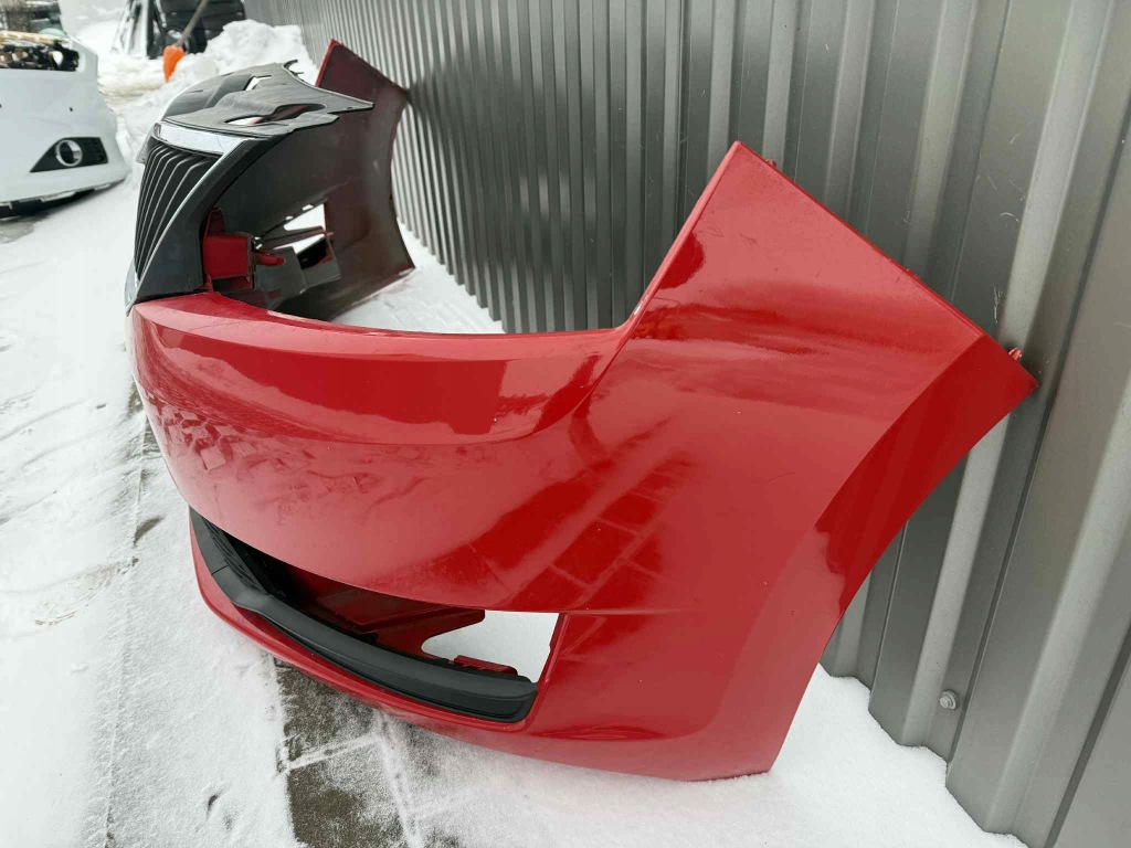 Skoda rapid рестайлинг  бампер перед передний 16-18 lf3k Недорого