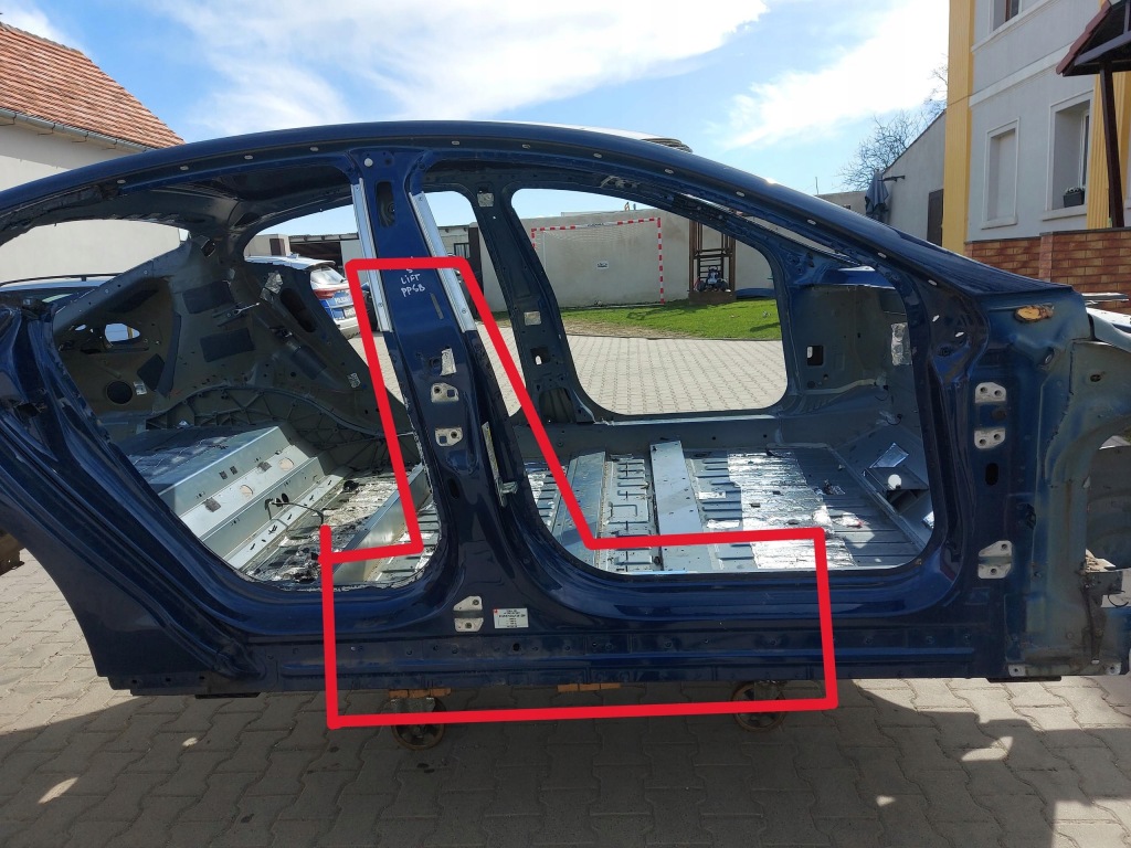 фото №1, Tesla model s lift порог правый блок двигателя средний