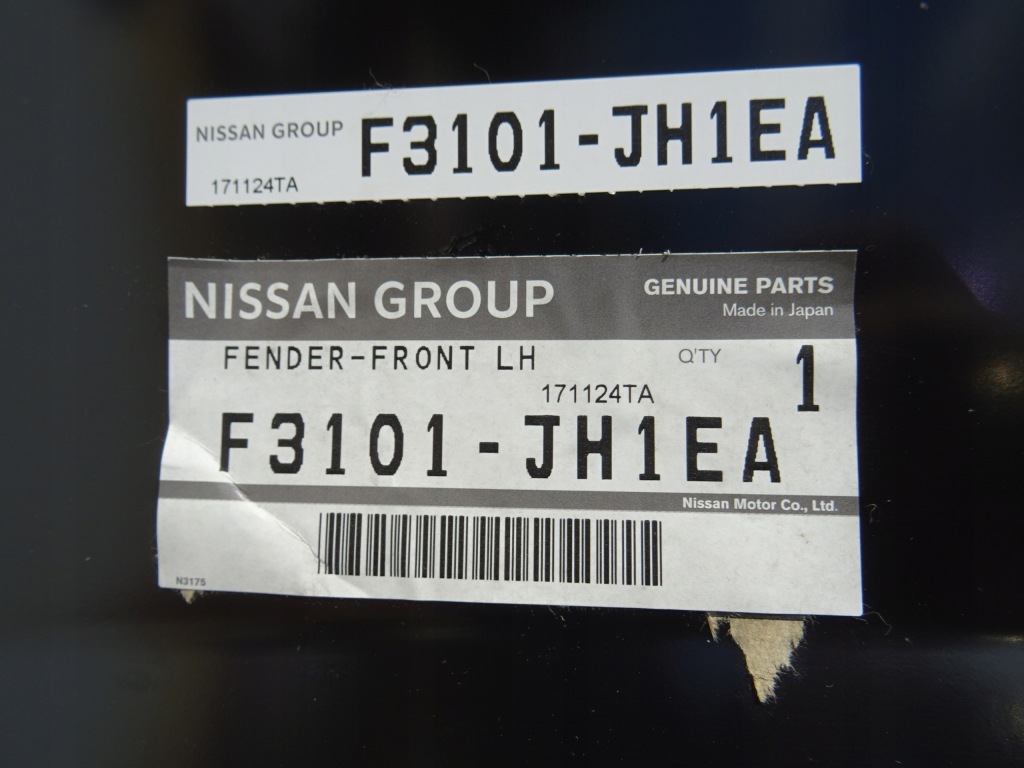 фото №15, X-trail t31 крыло левый перед f3101-jh1ea новый оригинал