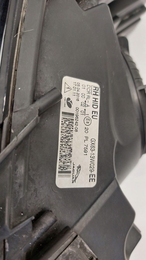 фото №14, Jaguar xf ii f-pace full led лампа передняя правая europa gx63-13w028-ee