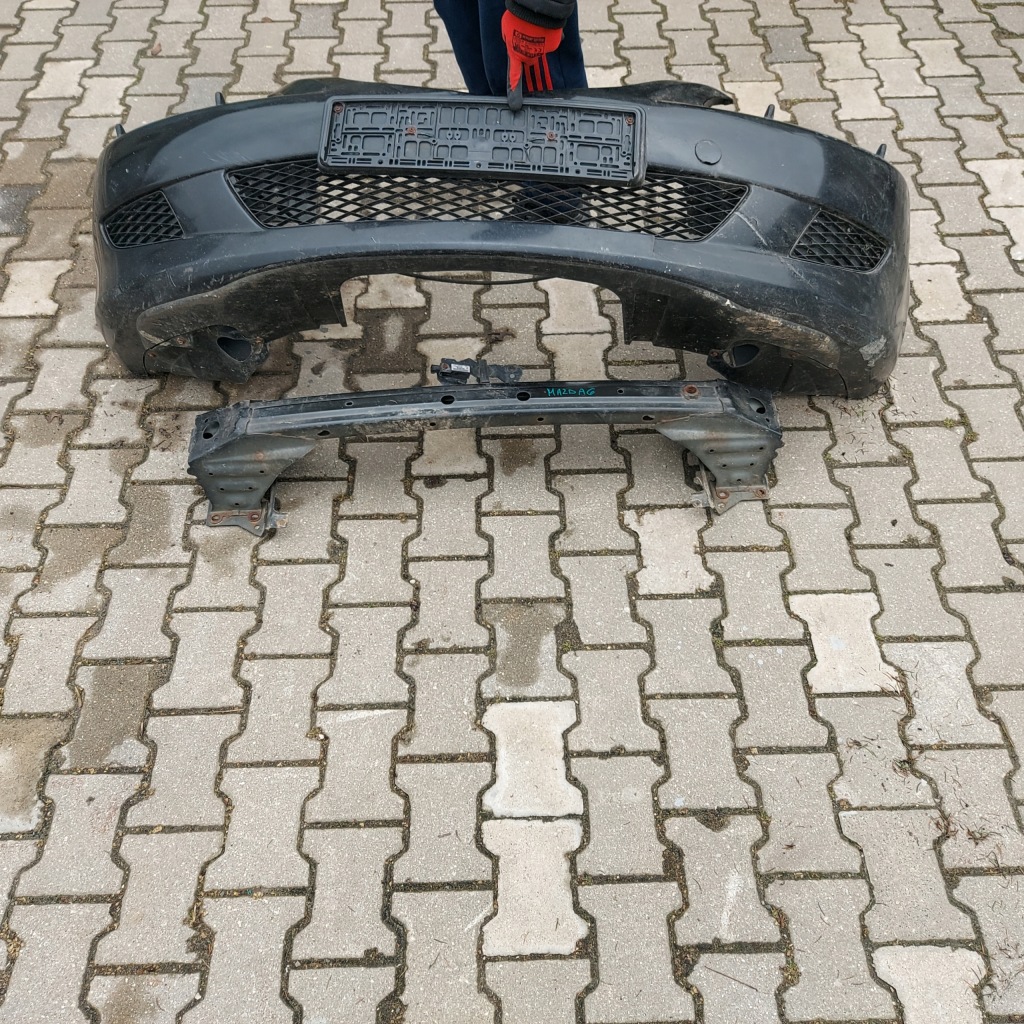 фото №1, Балка + бампер перед ксенон mazda 6 gg 02-