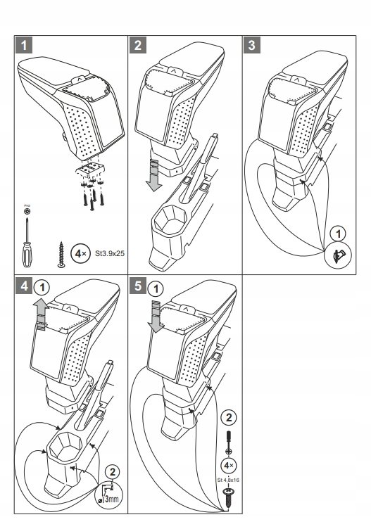 фото №10, Підлокітник suzuki ignis 2017- armster s