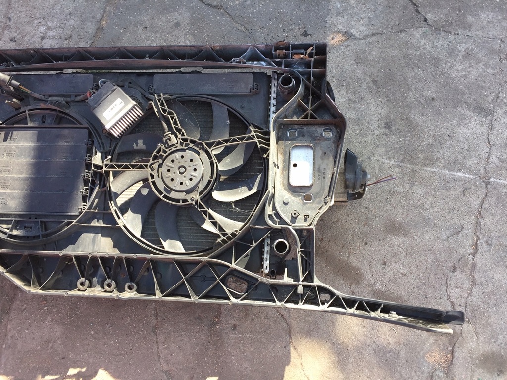 фото №11, Audi a4 b8 2.0 tdi pas передній комплект вентилятор