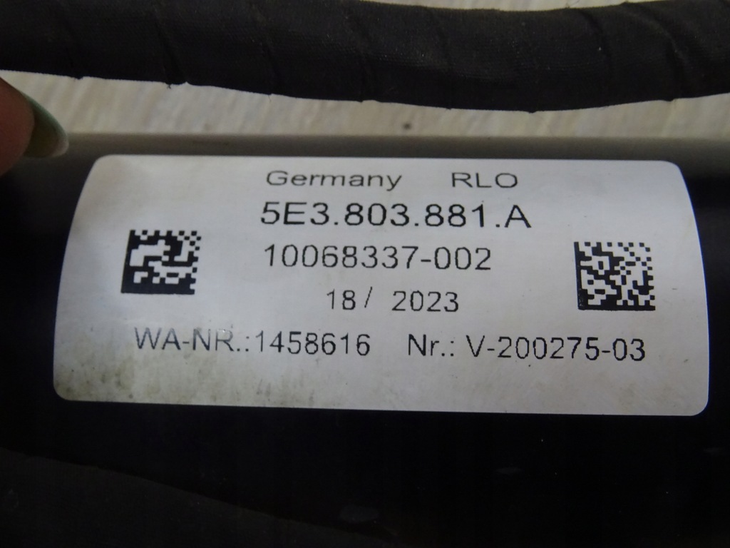 фото №10, Hak буксировочный skoda octavia iv 5e3803881a llu