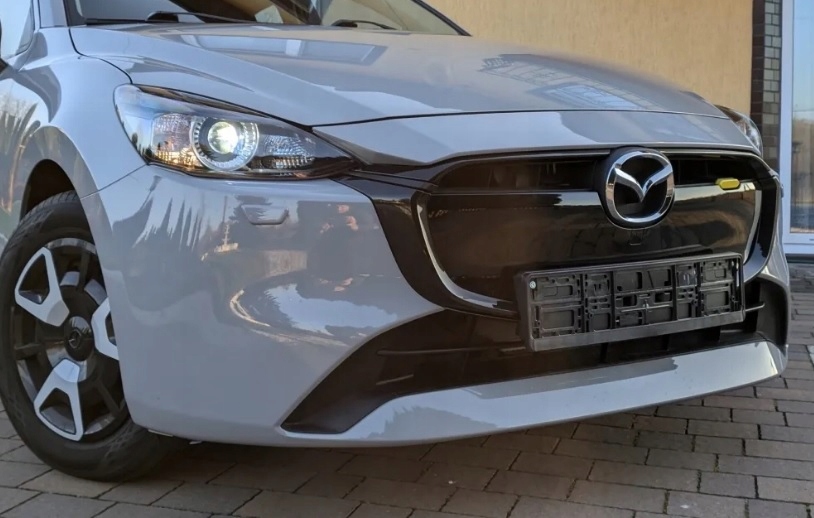 фото №16, Mazda 2 demio 4 iv lift 2023-- основание номерного знака 52x12cm dmrw оригинал
