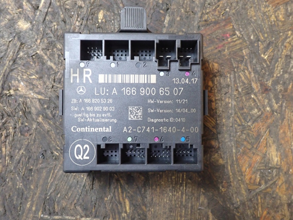 фото №1, Модуль двері правий задня mercedes gls ii x166 3.0 17r a1669006507 9550