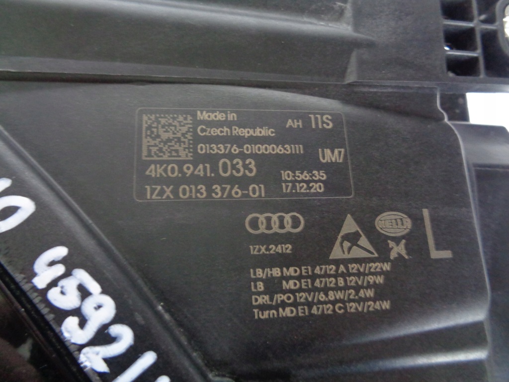 фото №8, Лампа ліва audi a6 c8 4k 4k0 18- full led