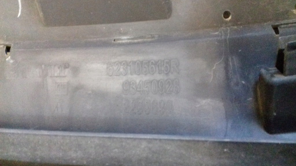 фото №9, Решётка радиатора решётка радиатора радиатора 623105615r 93450928 opel vivaro b 14-