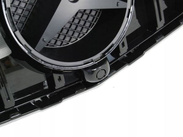 фото №5, Решітка радіатора mercedes glc x253 15- black gt-r style