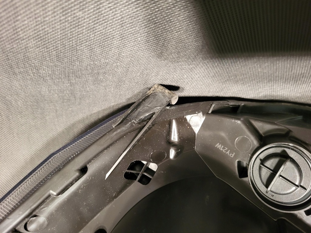 фото №9, Ford transit custom lift 17- лампа перед передняя правая линза oryg