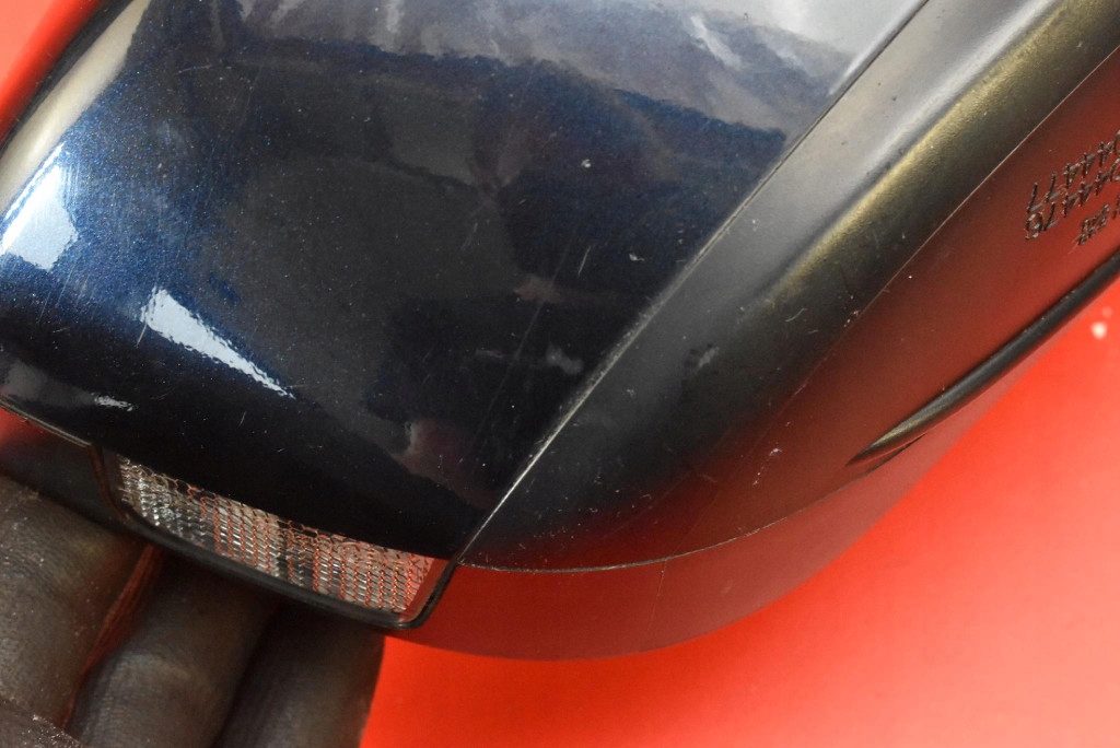фото №10, Зеркало правое granatowe uk 024228 mazda 3 3 iii bm 13-16 8 pin