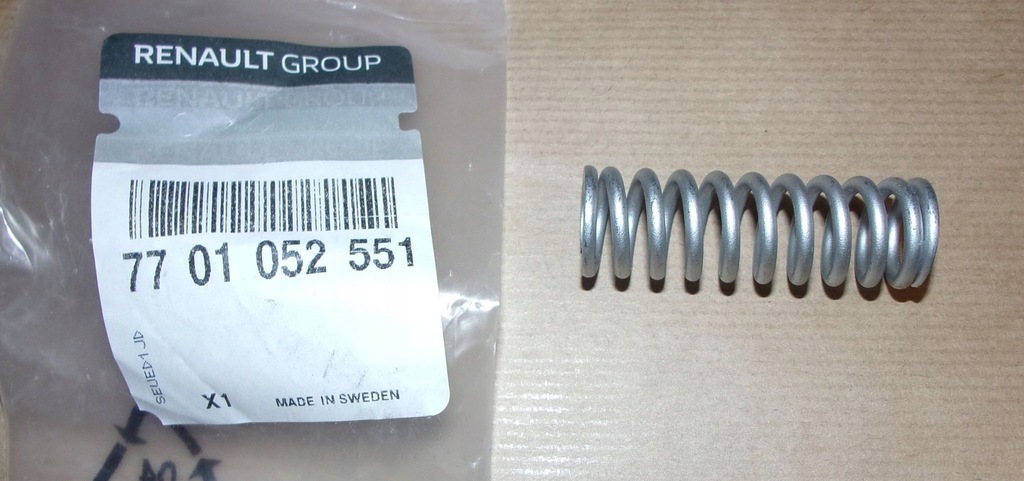 фото №1, Пружина педалі зчеплення renault trafic
