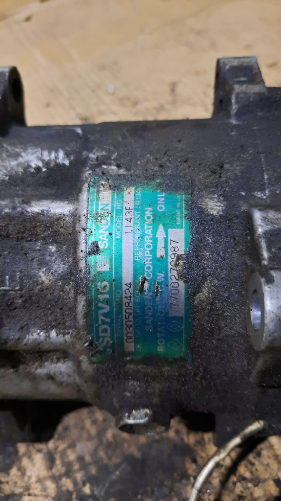 фото №5, Компрессор кондиционера renault megane 1.6b 96r