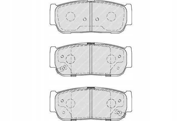 фото №1, Ferodo тормозные колодки тормозные kia sorento i 3.5 v6 4wd