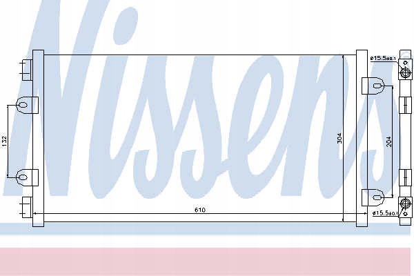 фото №1, Радіатор кондиціонера nissens 94438