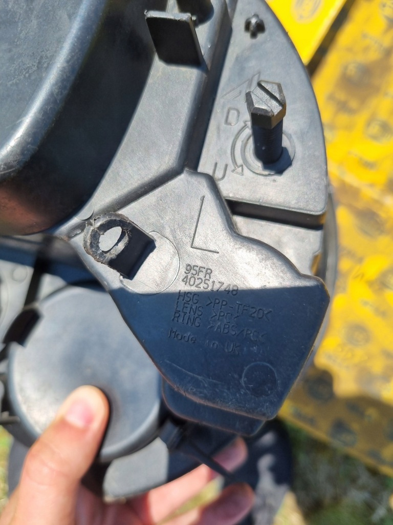 фото №3, Mini cooper one r50 r533 лампа левая перед передняя хром оригинал